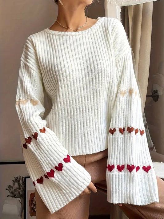 Heart On Your Sleeve Sweater