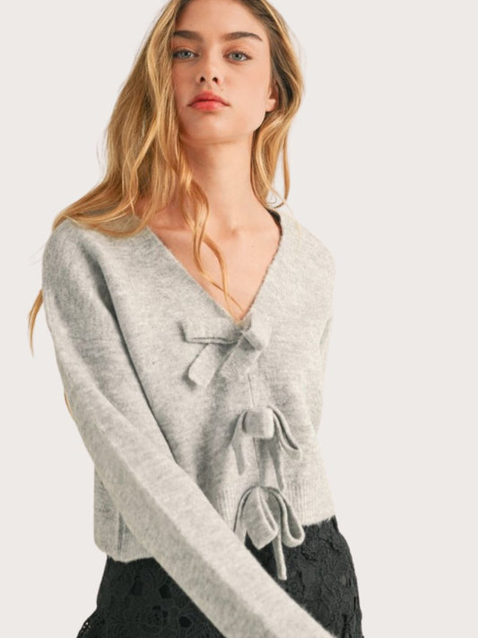 Reversible Bow Sweater