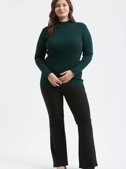 Mock Neck Sweater Long Sleeve