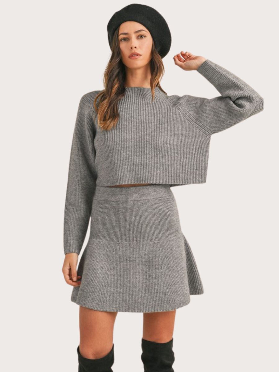 Courtney Charcoal Sweater