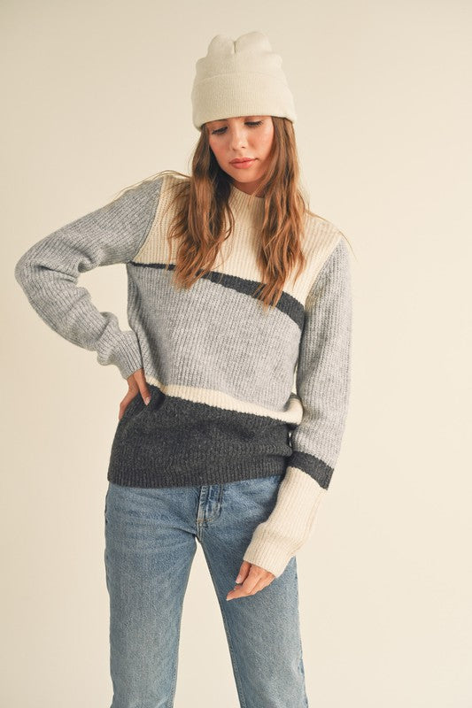 Mindi Mock Neck Sweater