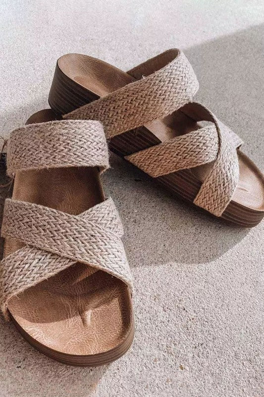 Criss Cross Sandals