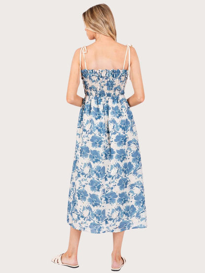 Floral Print Midi Sundress