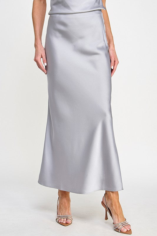 Satin Maxi Skirt