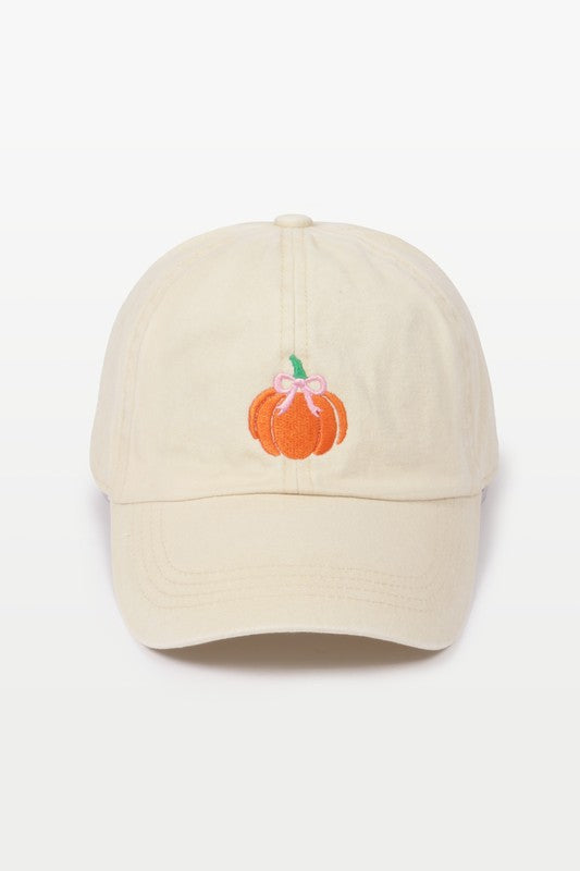 Pumpkin Baseball Cap