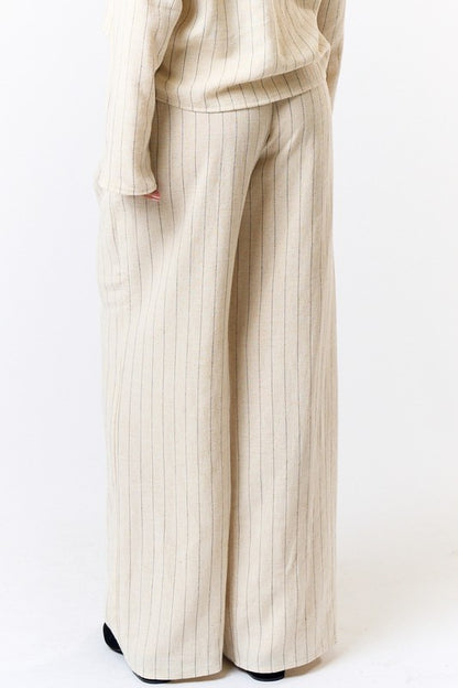 Lenore Linen Wide Leg Pants