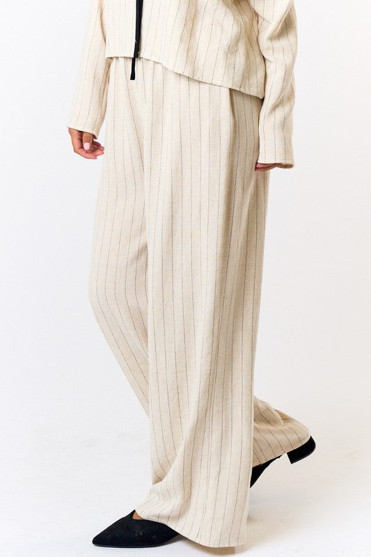 Lenore Linen Wide Leg Pants