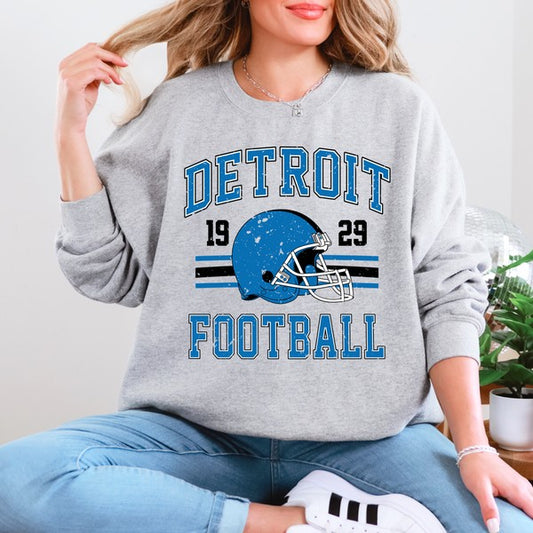 Detroit Football Game Day Sweatshirt