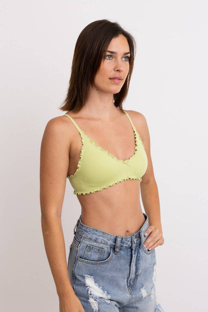 Seamless Lettuce Edge Bralette