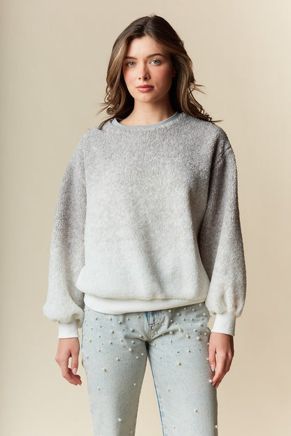 Ombre Oversized Sweatshirts