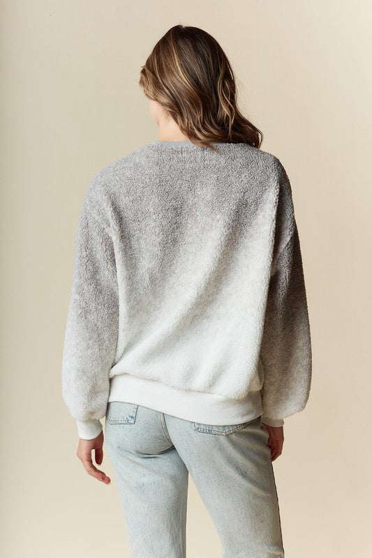 Ombre Oversized Sweatshirts