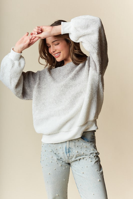 Ombre Oversized Sweatshirts