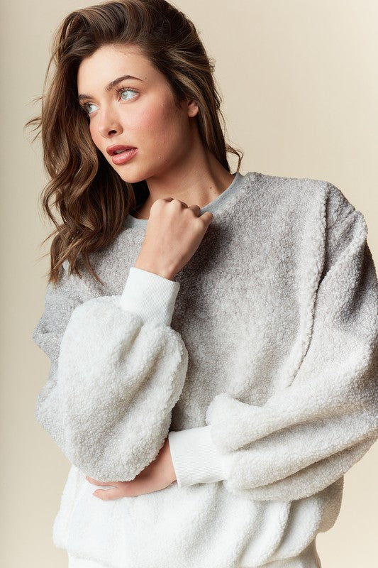 Ombre Oversized Sweatshirts