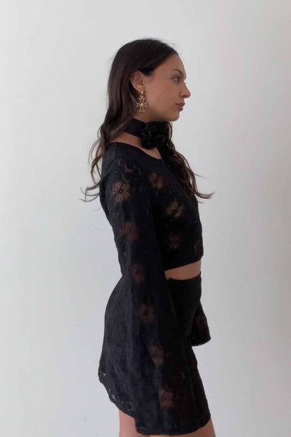 Sheer Lace Skirt - Basic Bee