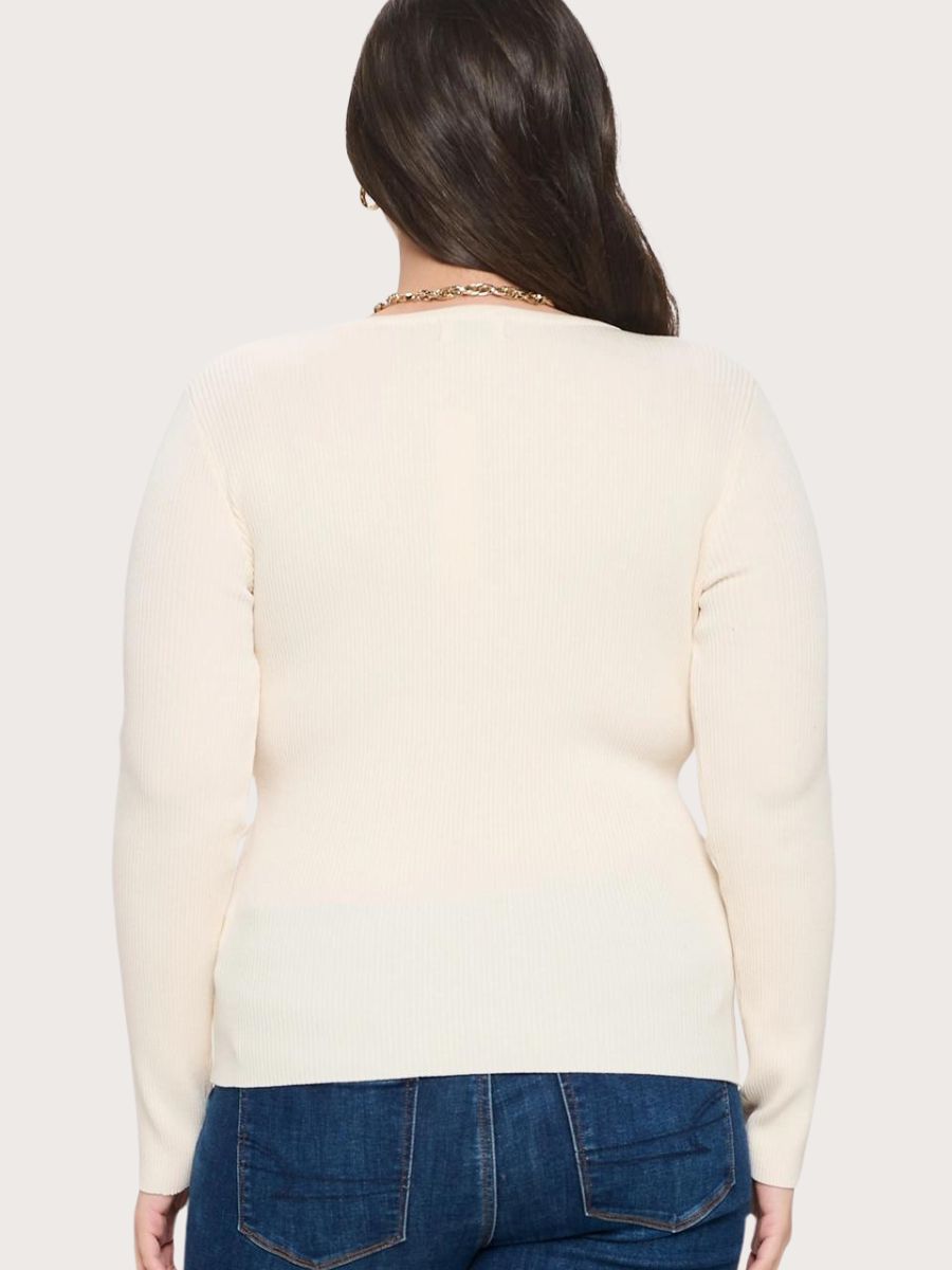 Goldie Snap Long Sleeve Knit