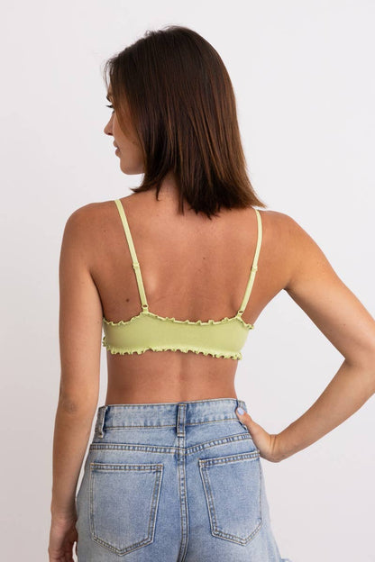 Seamless Lettuce Edge Bralette