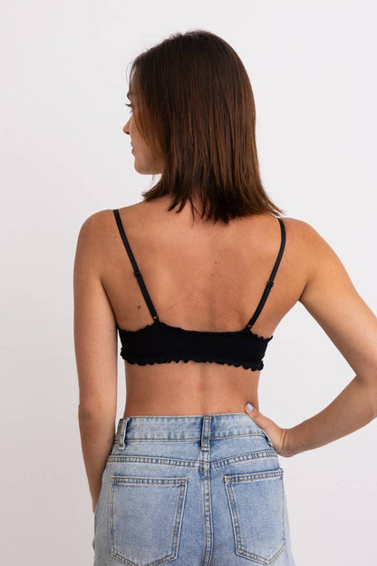 Seamless Lettuce Edge Bralette