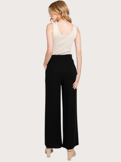 Linen Wide Leg Pants