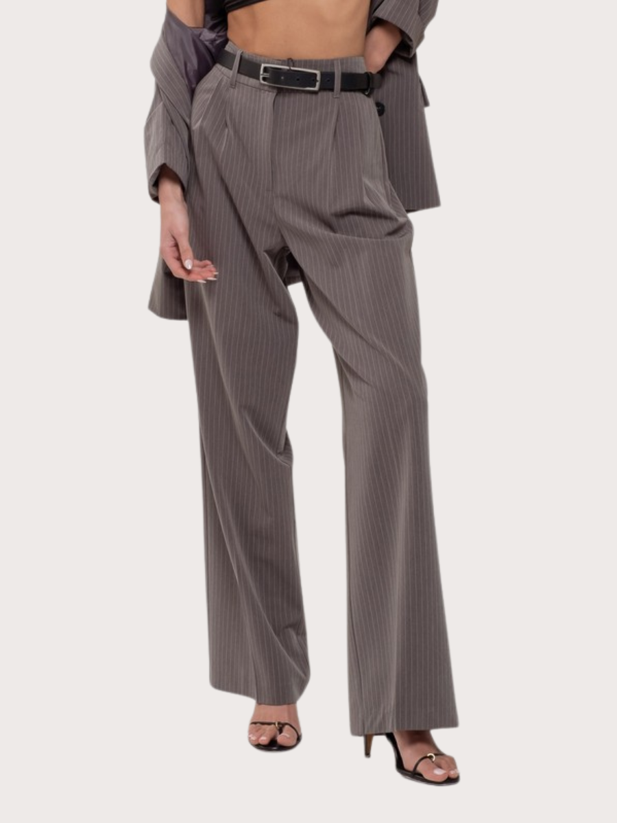 Pinstripe Trousers