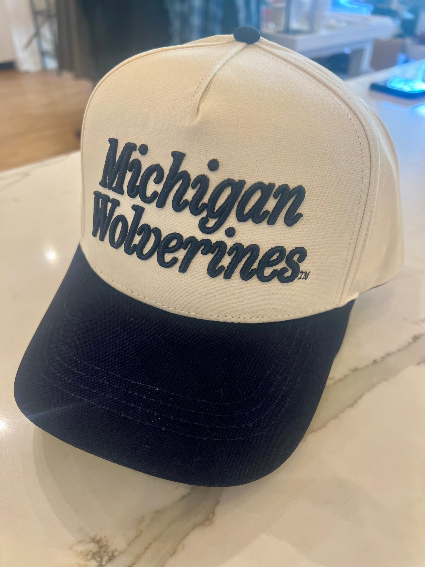 Michigan Script Baseball Cap