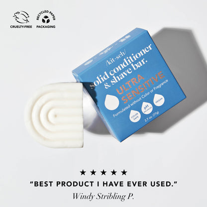 Ultra Sensitive Solid Conditioner & Shave Bar