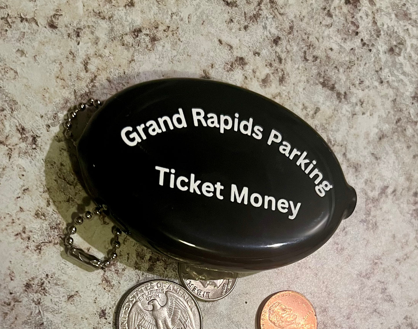 Grand Rapids Parking Ticket Coin Pouch