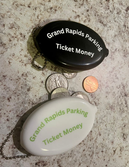 Grand Rapids Parking Ticket Coin Pouch