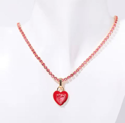 90s Doll Heart Choker