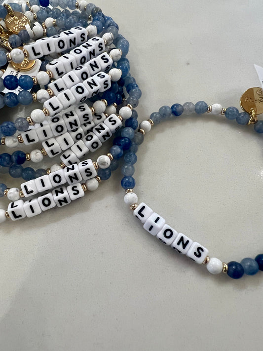 Little Words Project:  Lions Bracelets