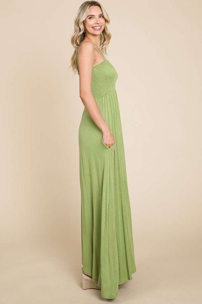 Smocked Maxi Dress