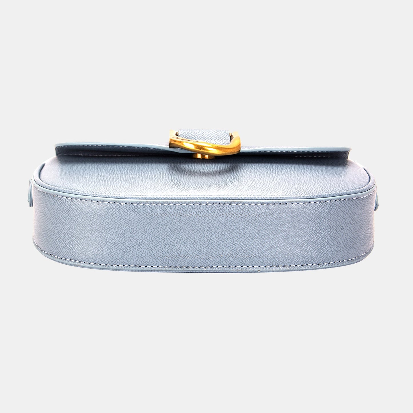 Buckle PU Leather Shoulder Bag - Basic Bee