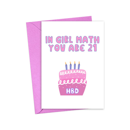 Sassy Birthday Greeting Card