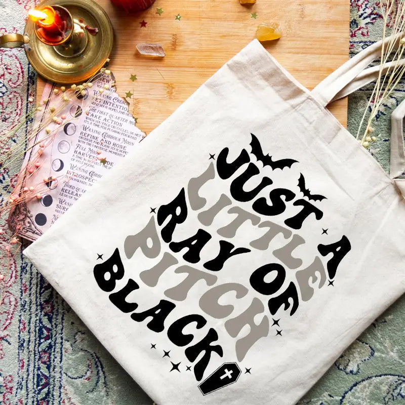 Pitch Black tote - Basic Bee